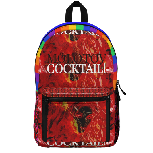 $THCBand Backpacks & Bookbags | MOLOTOV COCKTAiL! Single/Cover Artwork Designer Bags